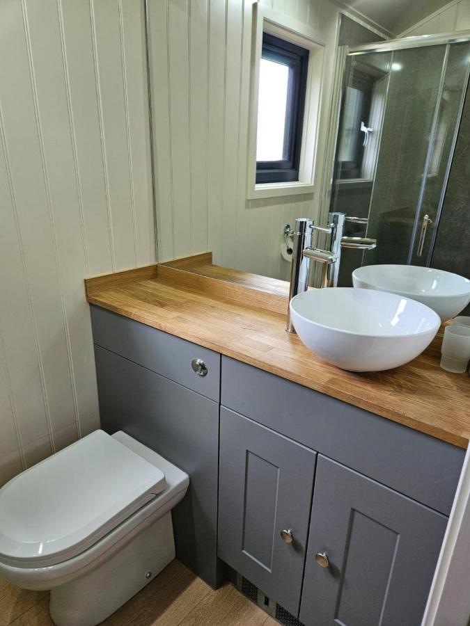 Woodland Shepherds Hut - 'Saga' Caernarfon Eksteriør bilde